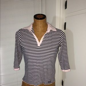 Vintage A&F striped shirt EUC
